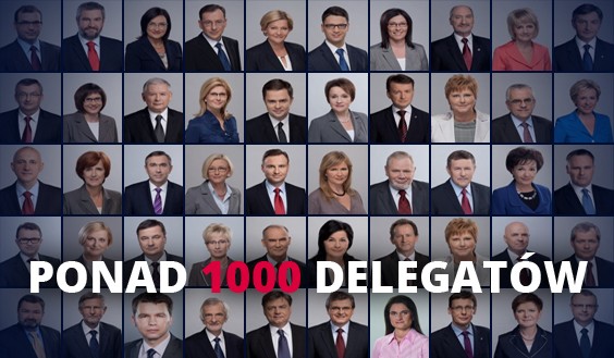 Ponad 1000 delegatów